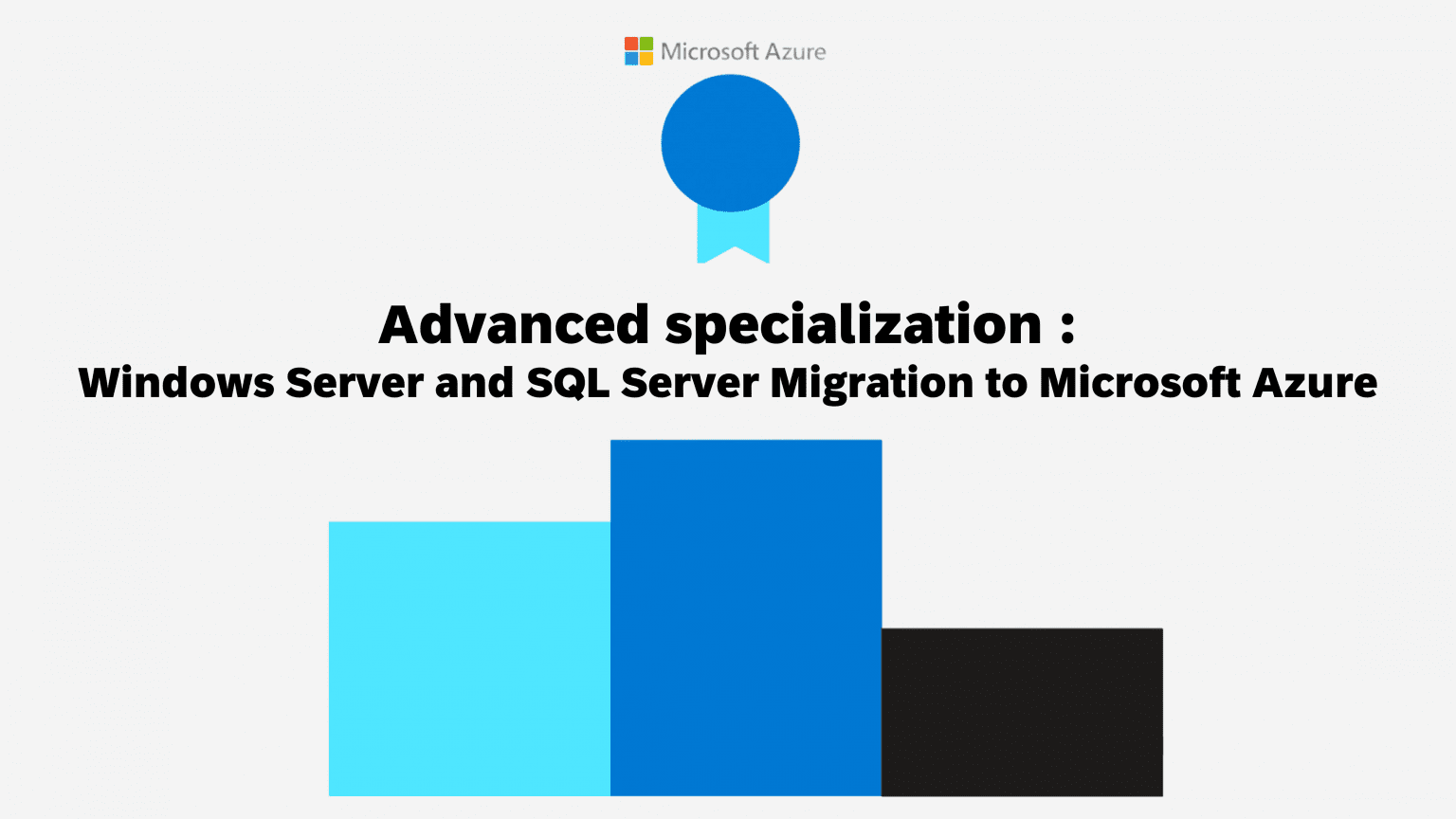 Advanced specialization Windows Server et SQL Server Migration to Microsoft Azure